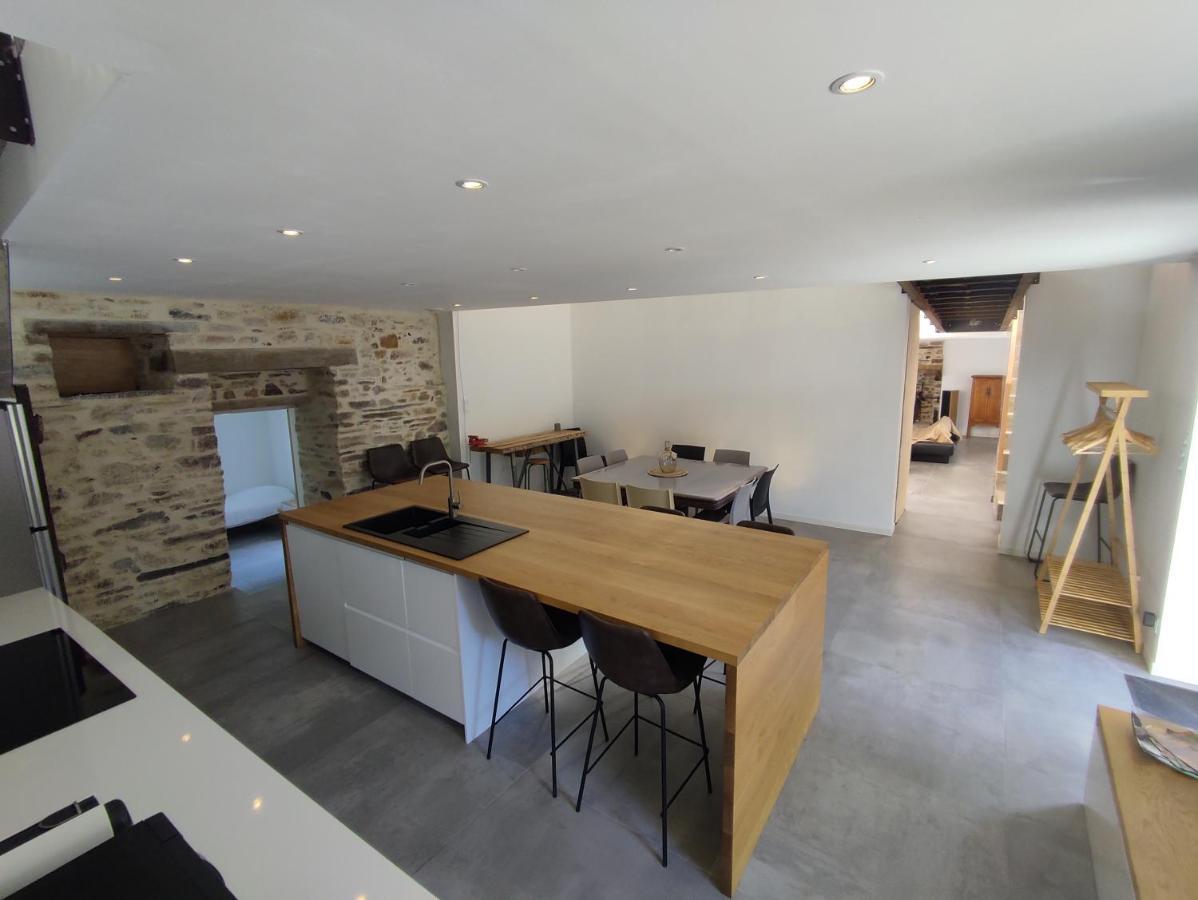 Conviviale - Longere Lumineuse - Charme & Nature Bains-sur-Oust Bagian luar foto