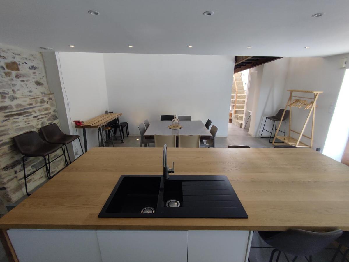 Conviviale - Longere Lumineuse - Charme & Nature Bains-sur-Oust Bagian luar foto